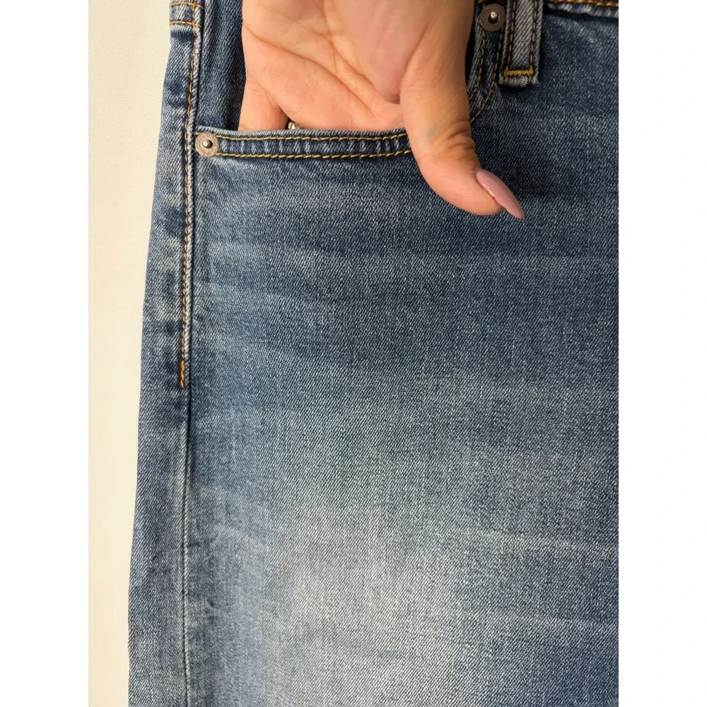 Levis 510 Skinny Jeans Mens 33x32 Medium Wash Blue Stretch Denim Classic USA